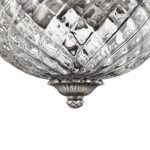 Hinkley Plantation 2 Lamp Small Flush Light Antique Nickel