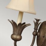 Hinkley Plantation Single Wall Light Pearl Bronze