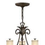 Hinkley Plantation 3 Arm Chandelier Pearl Bronze