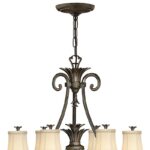 Hinkley Plantation 7 Light Chandelier Pearl Bronze