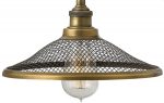 Hinkley Rigby Buckeye Bronze 1 Light Industrial Wall Lamp
