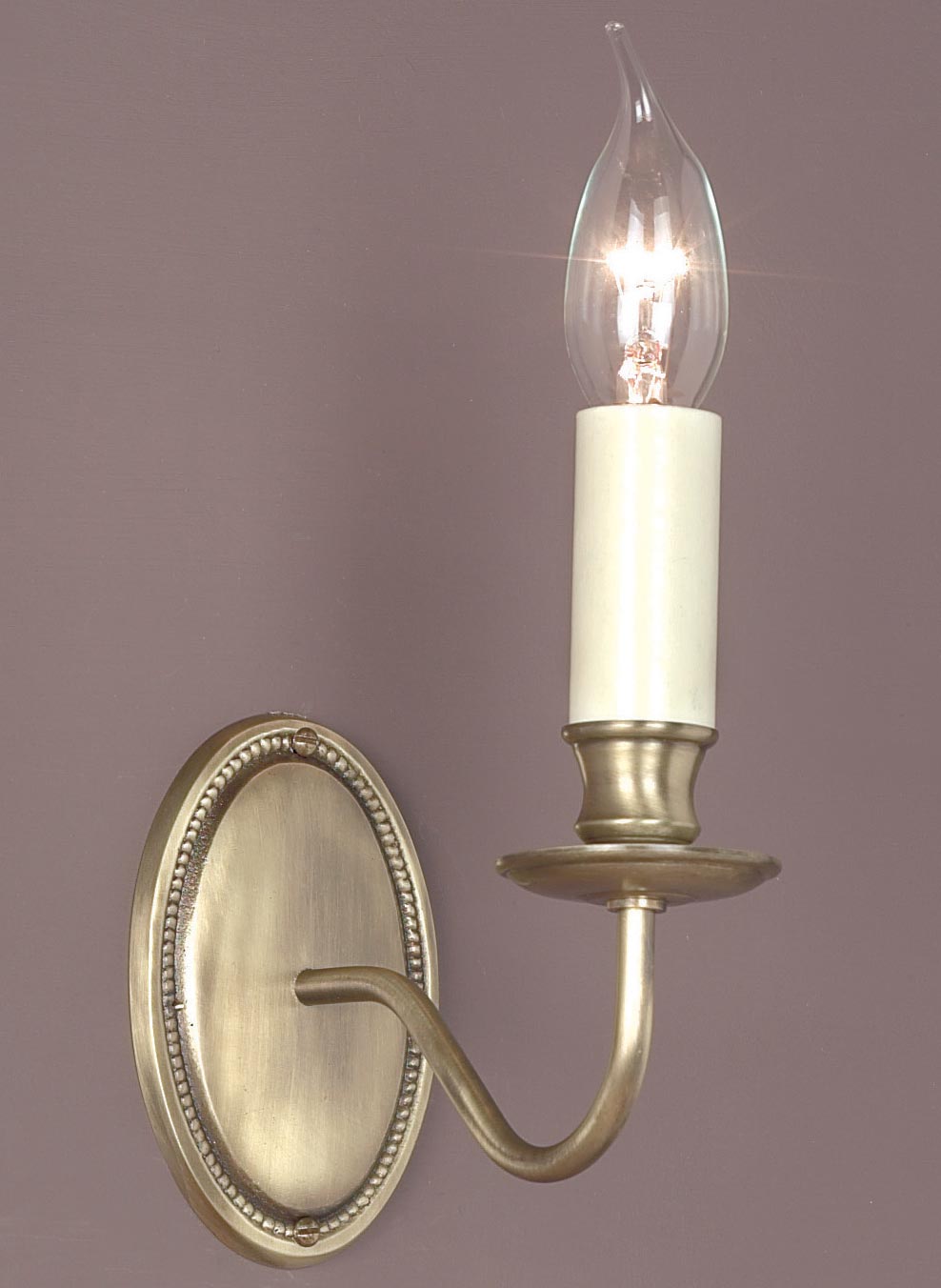 Impex Georgian Bronze Finish 1 Lamp Wall Light Brooklands Collection