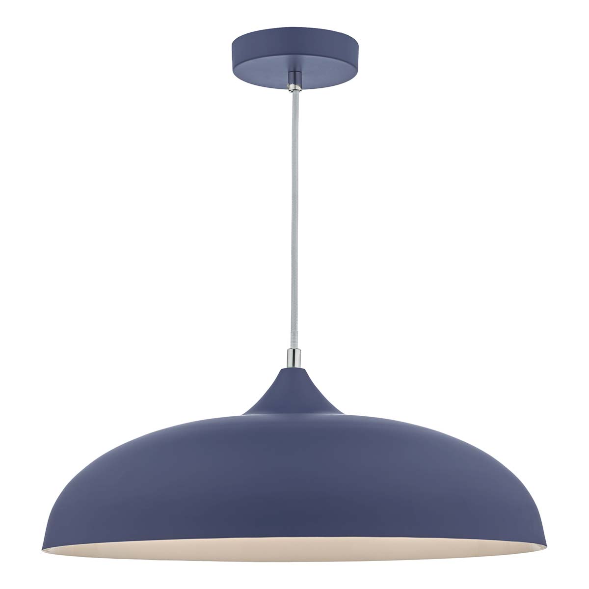 Dar Kaelan Single Light Pendant Classic Matt Blue