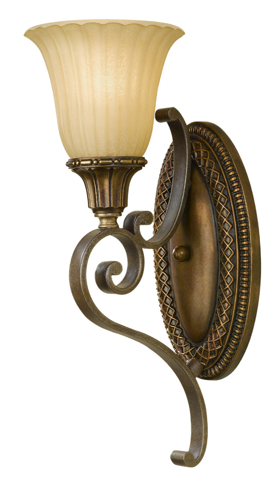 Feiss Kelham Hall British Bronze Traditional Single Wall Sconce