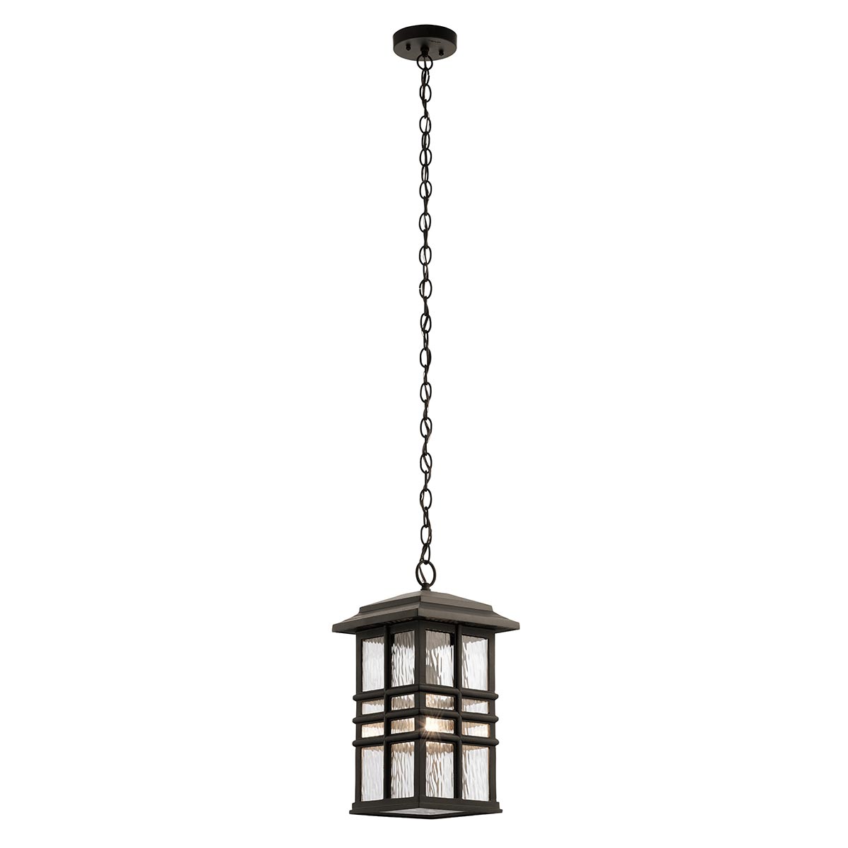 Kichler Beacon Square Hanging Outdoor Porch Lantern Olde Bronze