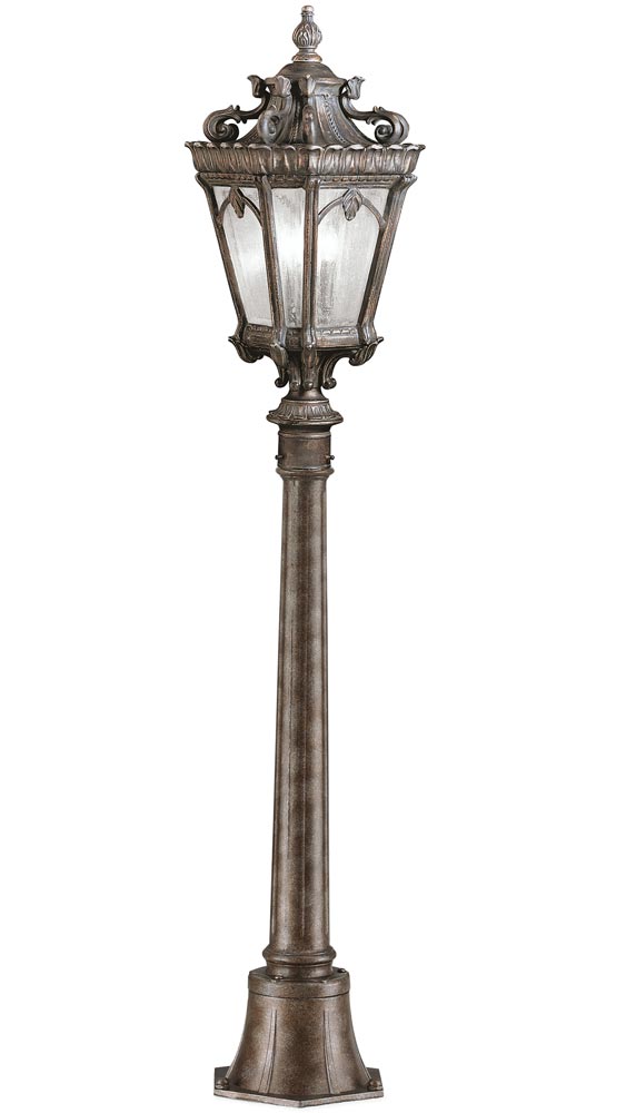 Kichler Tournai 1 Light Medium Outdoor Pillar Lantern Londonderry