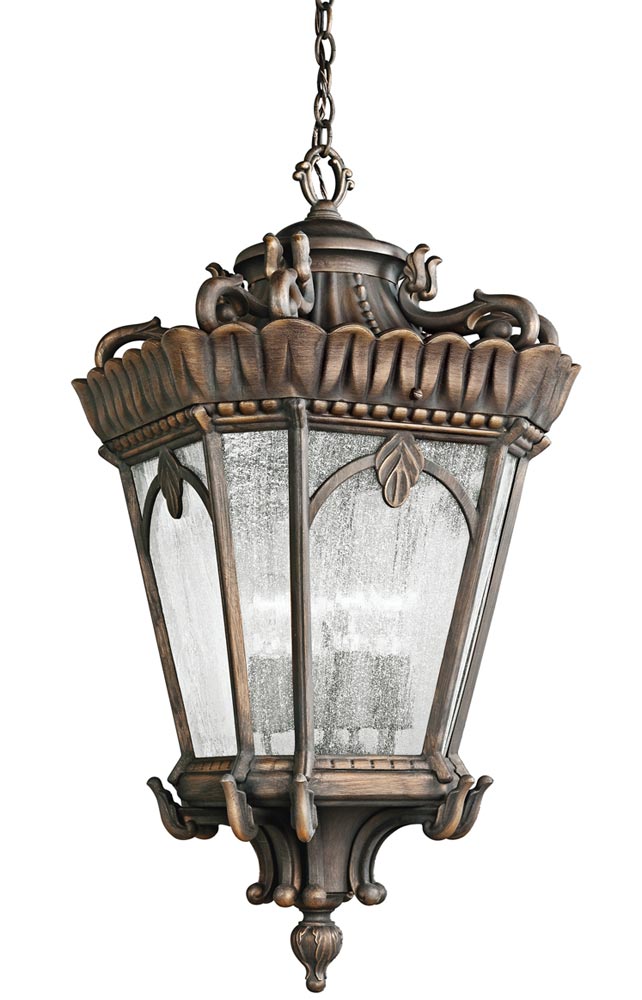 Kichler Tournai 4 Light Extra Large Hanging Outdoor Lantern Londonderry
