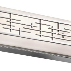 Kichler Zolon Medium 21w LED Bathroom Wall Mirror Light Chrome IP44