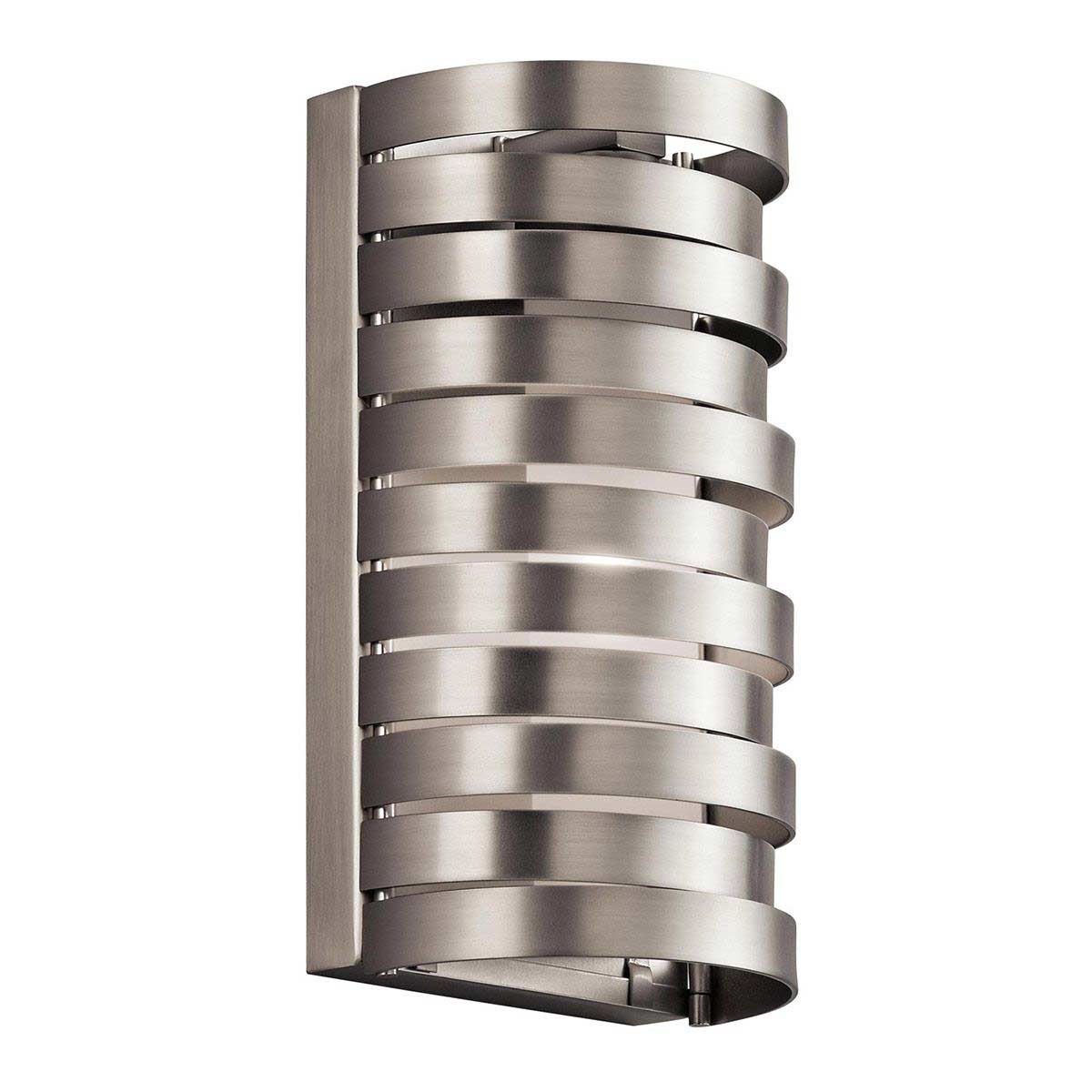 Kichler Roswell Designer 1 Lamp Wall Light Brushed Nickel