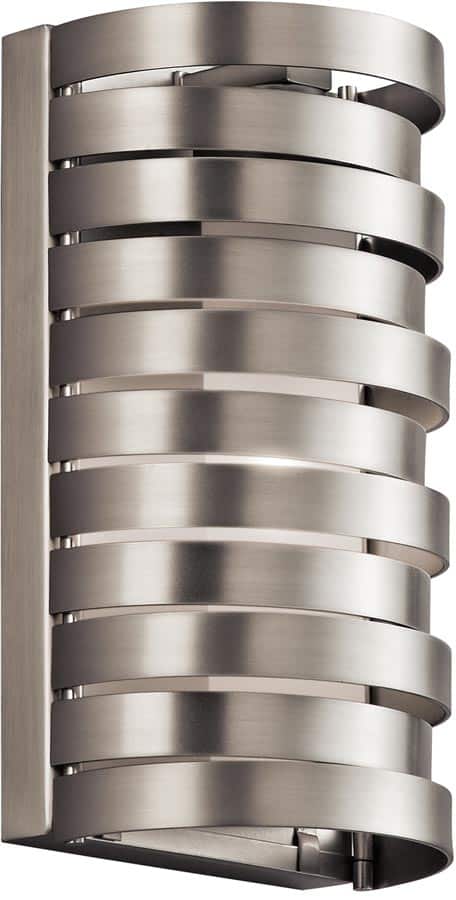 Kichler Roswell Designer 1 Lamp Wall Light Brushed Nickel