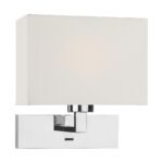 Dar Modena Switched Wall Light Chrome Bracket Only