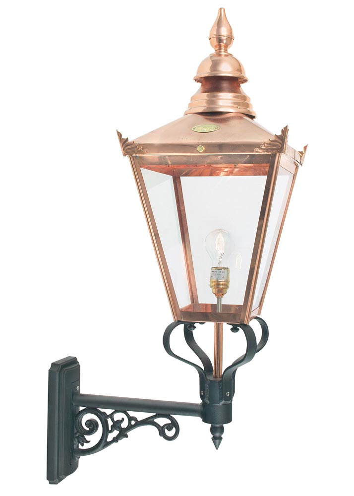 Norlys Chelsea Grande 1 Light Copper Outdoor Wall Lantern