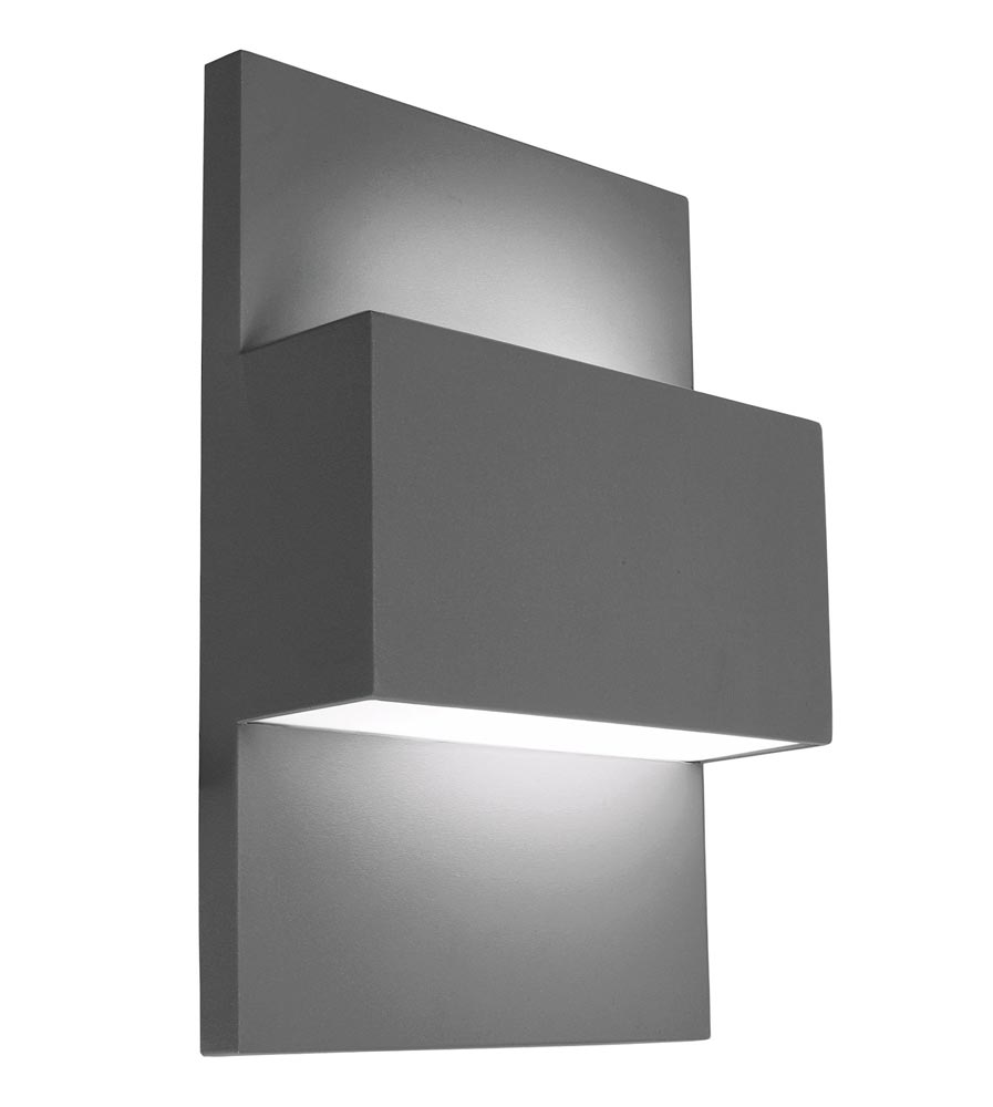 Norlys Geneve Up & Down Outdoor Wall Light Graphite