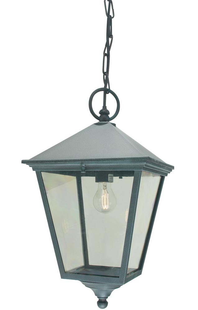 Norlys Turin Grande Hanging Outdoor Porch Lantern Verdigris