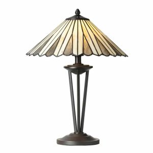 Regan large Art Deco style Tiffany table lamp main image