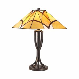 Portia large Art Nouveau Tiffany table lamp main image