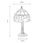 Fruit Small Tiffany Style Table Lamp Traditional