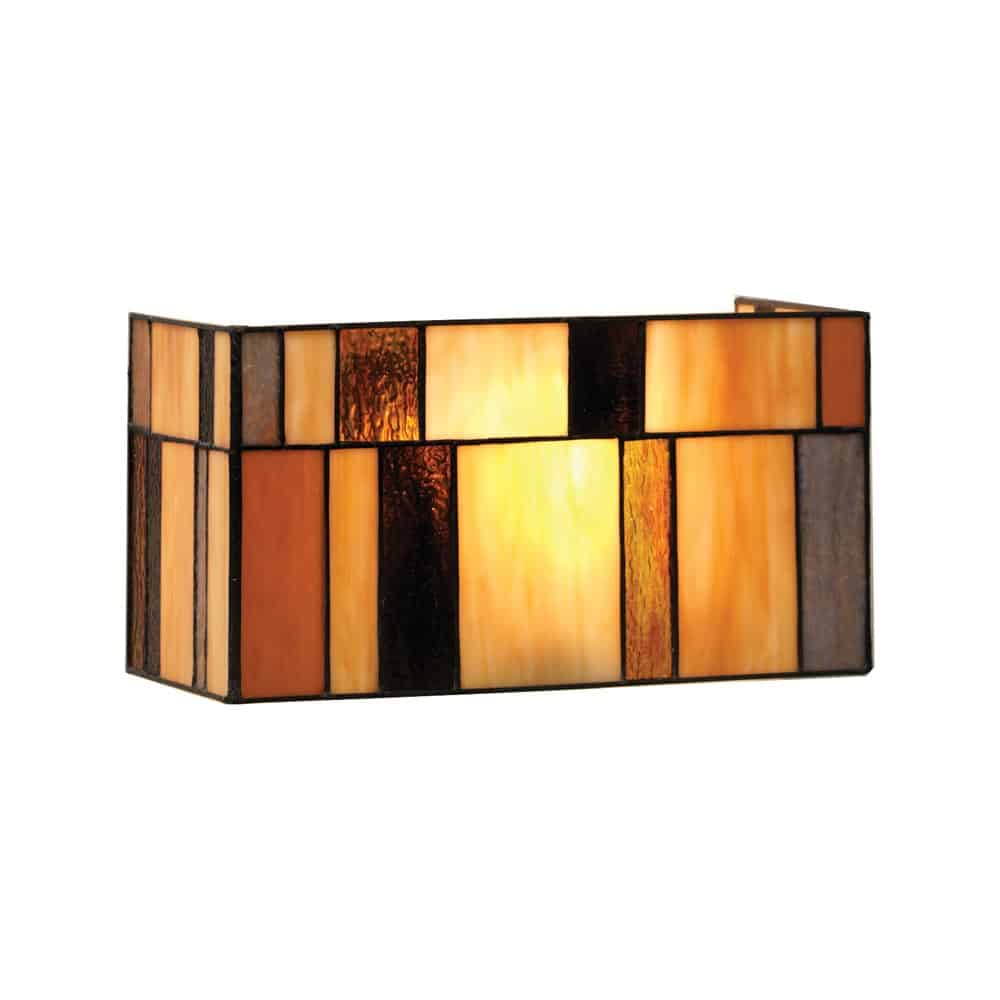 Osrick 1 Lamp Tiffany Wall Light Abstract Art Deco Style