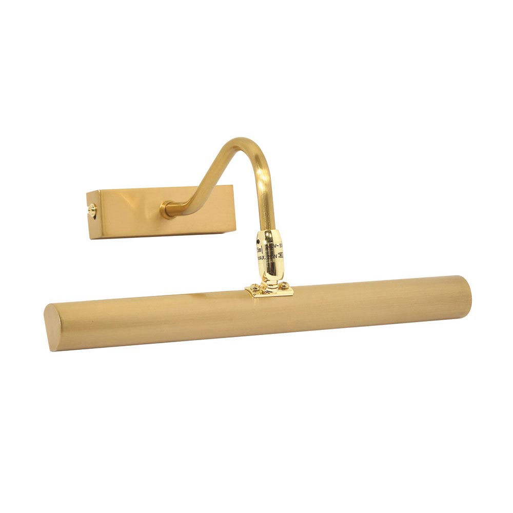 Traditional Adjustable Picture Light 28cm Satin Brass