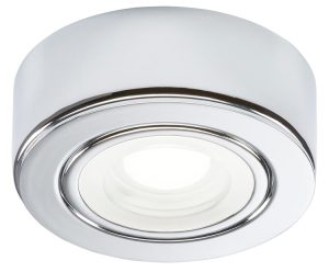 Kitchen under cabinet 2w cool white LED in polished chrome 230v