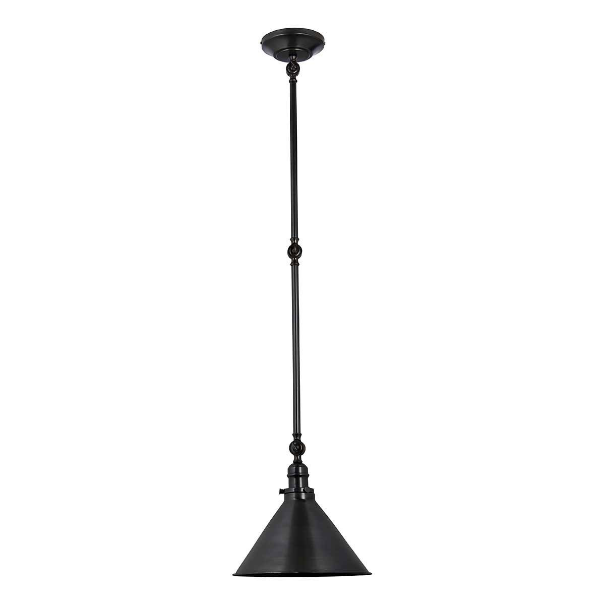 Elstead Provence Hinged Single Pendant / Wall Light Old Bronze