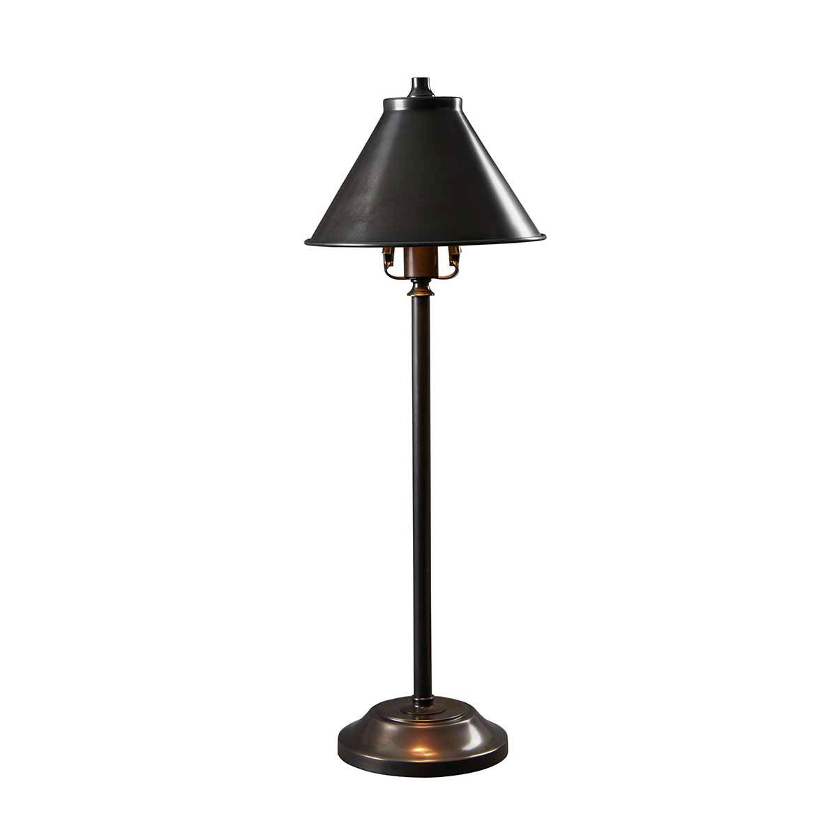 Elstead Provence 1 Light Stick Table Lamp Old Bronze
