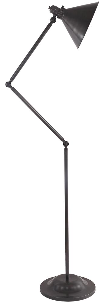 Elstead Provence Old Bronze 1 Light Adjustable Floor Lamp