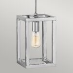 Ensemble Contemporary 1 Lamp Pendant Ceiling Light Polished Nickel