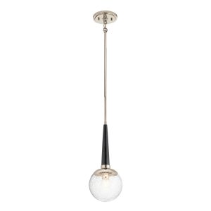 Quintiesse Marilyn polished nickel 1 light ceiling pendant main image