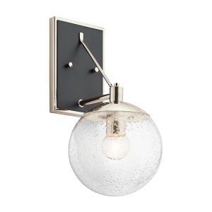 Quintiesse Marilyn polished nickel single wall light main image