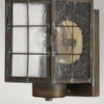 Quintiesse Nantucket Medium 1 Light Outdoor Wall Lantern Aged Brass
