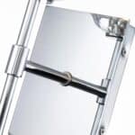 Quintiesse Regalia Single Bathroom Wall Light Chrome Crystal Shade