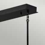 Quintiesse Styx Modern LED Island Pendant Light Black / Gold