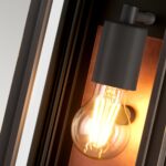 Sutcliffe Small 1 Light Outdoor Wall Box Lantern Oil Rubbed Bronze
