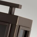 Sutcliffe Small 1 Light Outdoor Wall Box Lantern Oil Rubbed Bronze