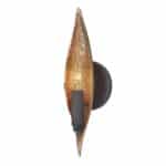 Quintiesse Willow Single Wall Light Carbon Black / Deluxe Gold