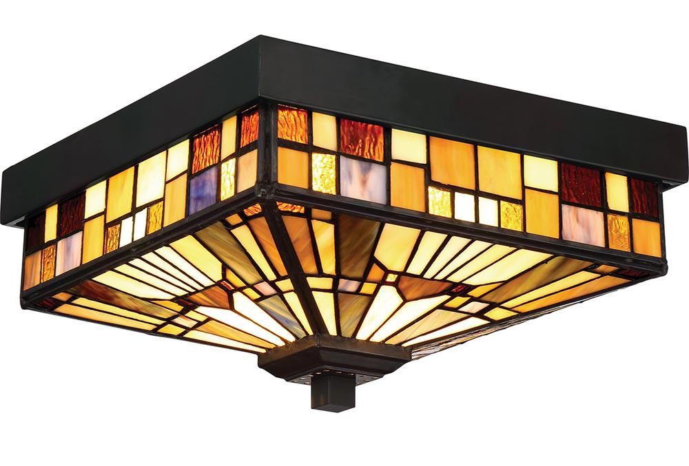 Quoizel Inglenook 2 Light Flush Outdoor Porch Lantern