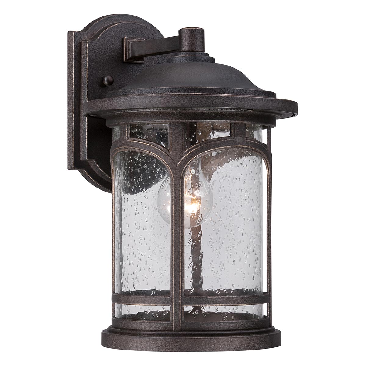 Quoizel Marblehead 1 Light Medium Outdoor Wall Lantern Palladian Bronze