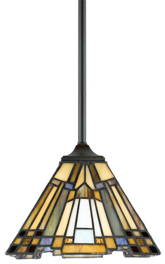 Inglenook Art Deco Style Mini Tiffany Pendant Light