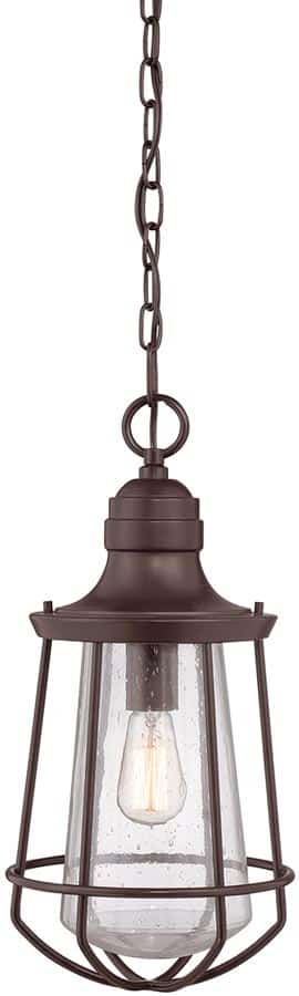 Quoizel Marine Large Hanging Outdoor Porch Lantern Bronze