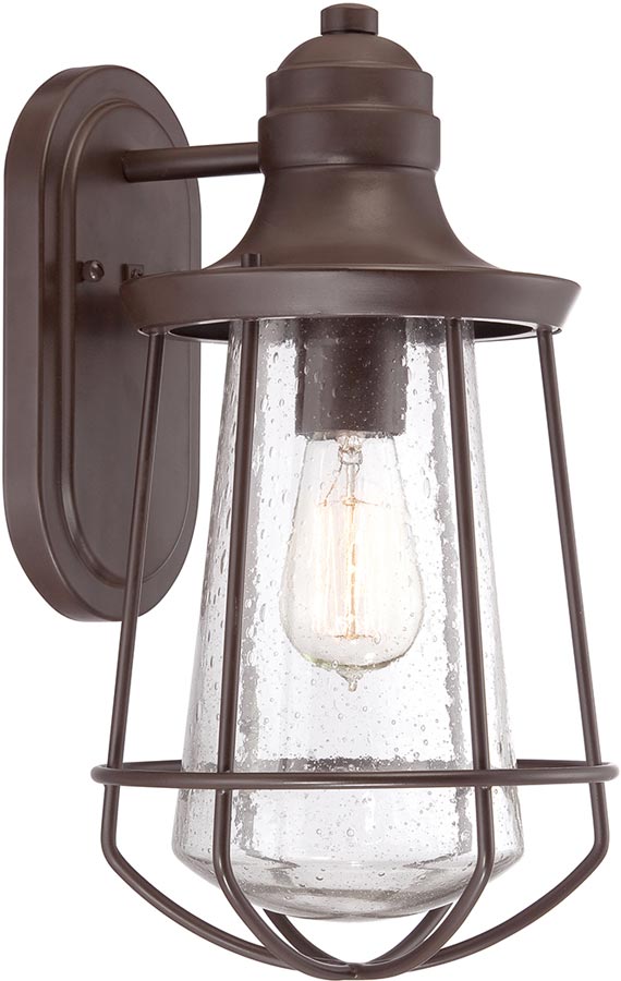 Quoizel Marine 1 Light IP44 Medium Outdoor Wall Lantern Bronze