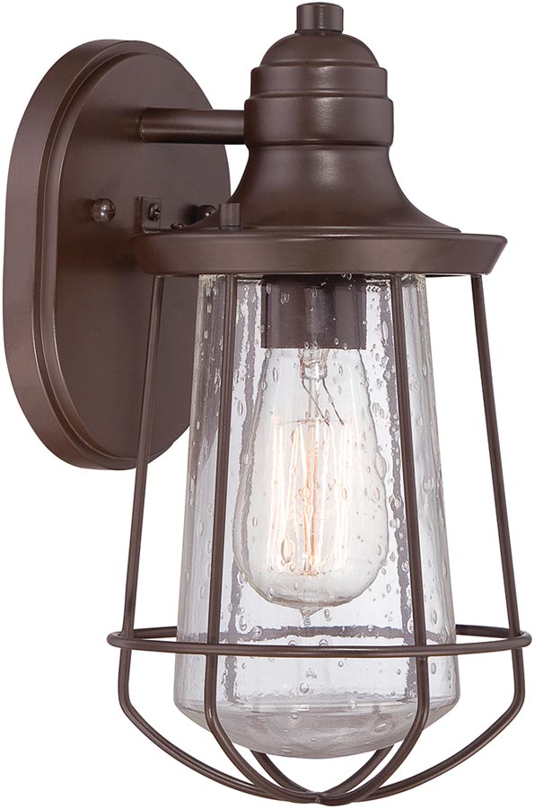 Quoizel Marine 1 Light IP44 Small Outdoor Wall Lantern Bronze