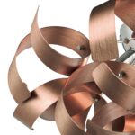Rawley 4 Lamp Flush Ceiling Light Brushed Copper