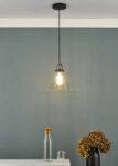 Dar Ray Single Light Ceiling Pendant Antique Nickel
