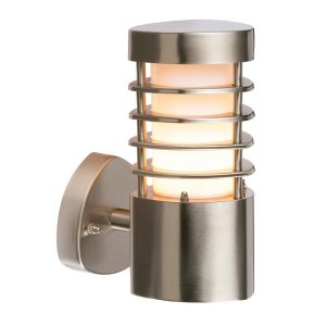 Bliss modern outdoor wall light in brushed 304 stainless steel main image