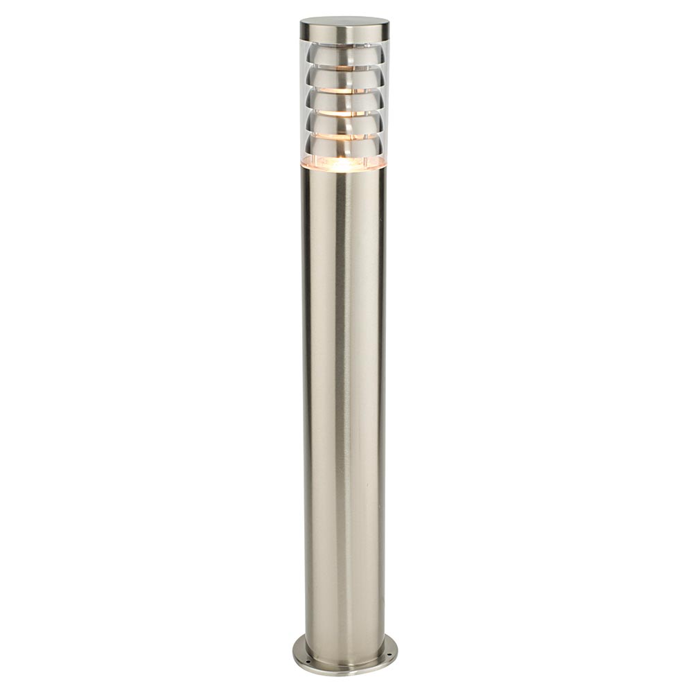 Tango Modern 80cm Outdoor Bollard Light Brushed 304 Stainless Steel