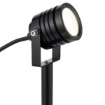 Luminatra IP65 Anodised Black 4w LED Outdoor Garden Spike Light