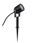 Luminatra IP65 Anodised Black 4w LED Outdoor Garden Spike Light