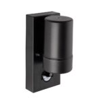 Icarus Black Rust Proof PIR Outdoor Downward Wall Spot Light