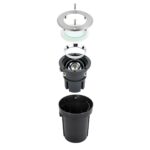 Hoxton 13w Warm White LED Tilt Driveover Light Stainless Steel IP67